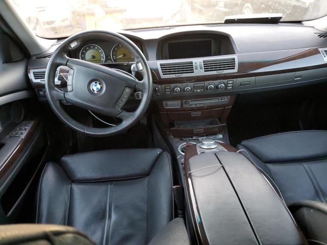 Photo 8 from auction – 2007 BMW 750 with VIN WBAHN83557DT72945