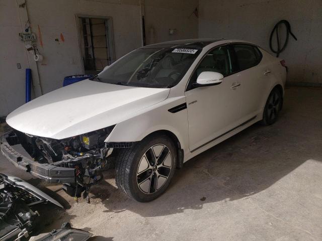 KIA OPTIMA HYB 2013 with VIN KNAGM4AD6D5040312 - Photo from auction