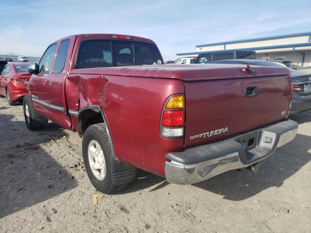 Photo 2 from auction – 2000 TOYOTA TUNDRA ACC with VIN 5TBRT3411YS055755