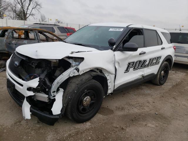 FORD EXPLORER P 2020 with VIN 1FM5K8AB4LGC93388 - Photo from auction