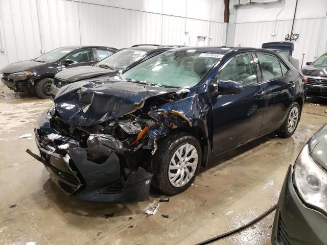 TOYOTA COROLLA L 2018 with VIN 2T1BURHE7JC103876 - Photo from auction
