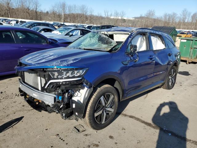 KIA SORENTO EX 2022 with VIN 5XYRH4LF3NG075462 - Photo from auction