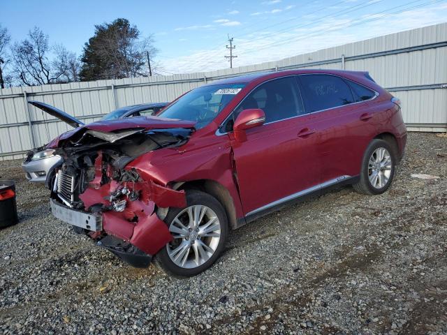 LEXUS RX 450 2011 with VIN JTJZB1BA0B2404840 - Photo from auction