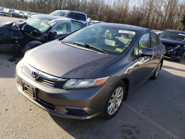 HONDA CIVIC EX 2012 with VIN 19XFB2F87CE326810 - Photo from auction