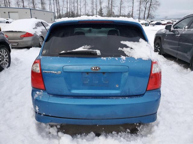 Photo 6 from auction – 2005 KIA SPECTRA5 with VIN KNAFE161855098252