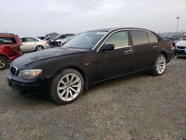 BMW 750 LI 2008 with VIN WBAHN83508DT83918 - Photo from auction