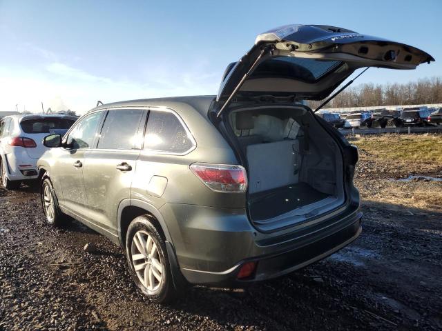 Photo 2 from auction – 2014 TOYOTA HIGHLANDER with VIN 5TDBKRFH6ES070563