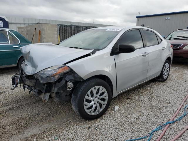 TOYOTA COROLLA L 2018 with VIN 2T1BURHE6JC007186 - Photo from auction