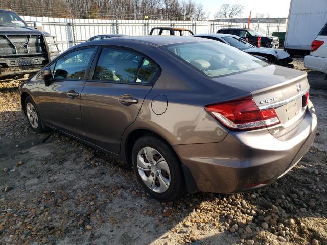 Photo 2 from auction – 2015 HONDA CIVIC LX with VIN 19XFB2F56FE055586