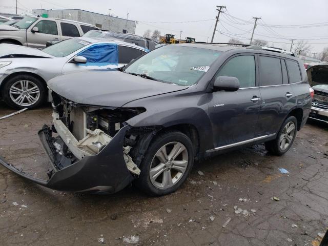 TOYOTA HIGHLANDER 2013 with VIN 5TDDK3EHXDS182689 - Photo from auction
