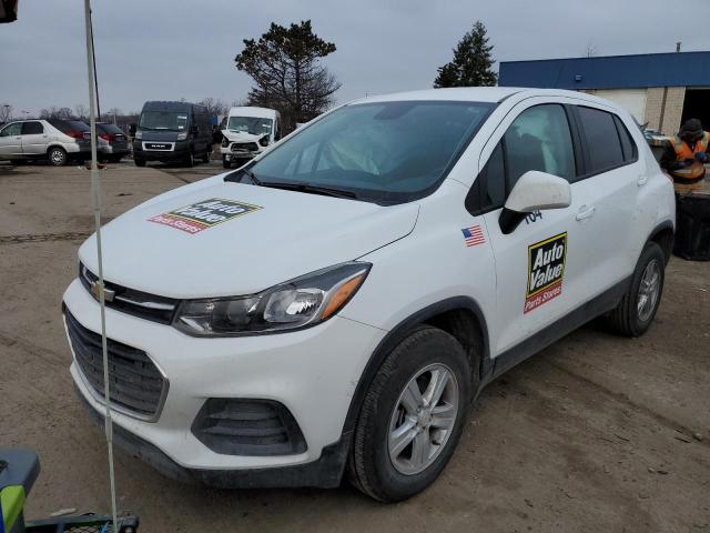 CHEVROLET TRAX LS 2022 with VIN KL7CJNSM0NB527018 - Photo from auction