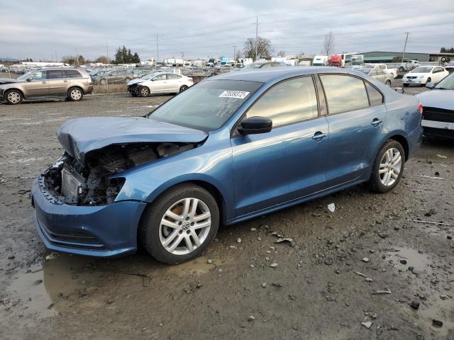 Photo 1 from auction – 2015 VOLKSWAGEN JETTA BASE with VIN 3VW2K7AJ3FM252458