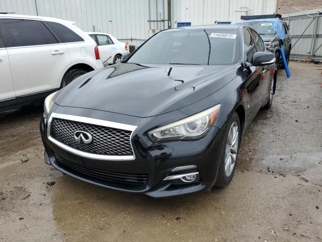 INFINITI Q50 BASE 2014 with VIN JN1BV7AP5EM672329 - Photo from auction