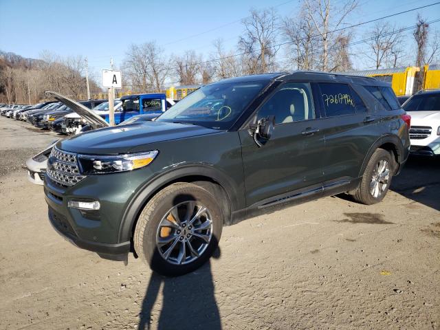 FORD EXPLORER L 2022 with VIN 1FMSK8FH6NGA91297 - Photo from auction