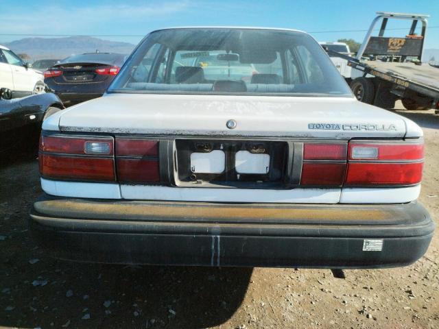 Photo 6 from auction – 1992 TOYOTA COROLLA with VIN 1NXAE91A3NZ364801