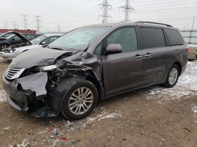 TOYOTA SIENNA XLE 2016 with VIN 5TDYK3DC1GS727545 - Photo from auction