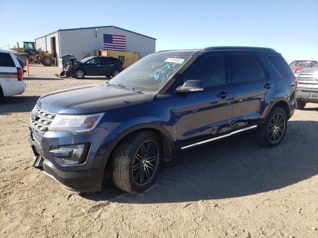 FORD EXPLORER X 2016 with VIN 1FM5K7D80GGA85122 - Photo from auction