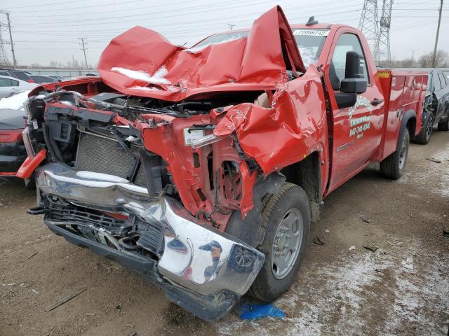CHEVROLET SILVERADO 2021 with VIN 1GB0YLE7XMF204358 - Photo from auction