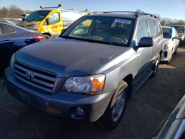 TOYOTA HIGHLANDER 2007 with VIN JTEEP21A370208576 - Photo from auction