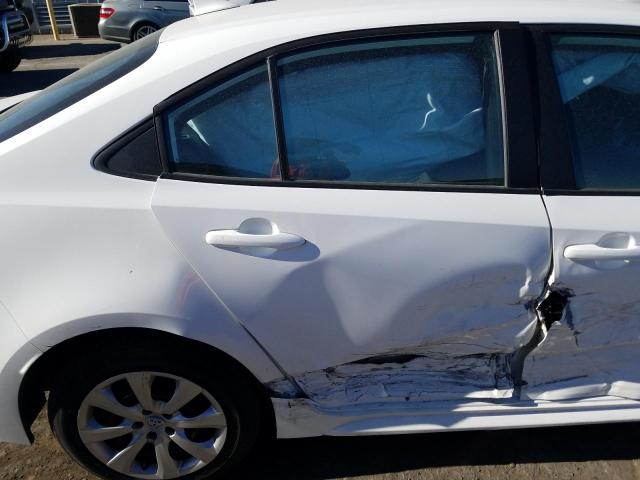 Photo 10 from auction – 2021 TOYOTA COROLLA LE with VIN 5YFEPMAE2MP166468