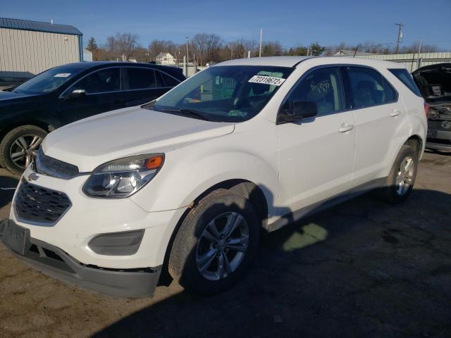 Photo 1 from auction – 2016 CHEVROLET EQUINOX LS with VIN 2GNALBEK6G1129920