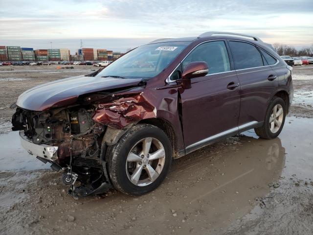 LEXUS RX 350 BAS 2013 with VIN 2T2BK1BA2DC168860 - Photo from auction