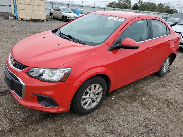 CHEVROLET SONIC LT 2017 with VIN 1G1JD5SH0H4131709 - Photo from auction