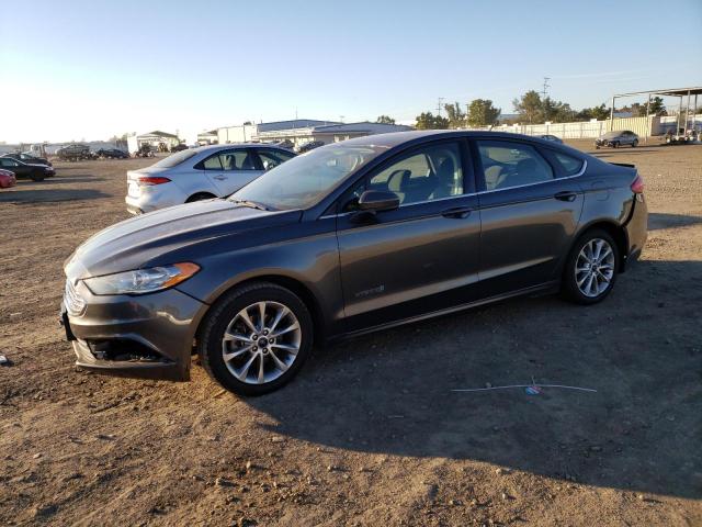 FORD FUSION SE 2017 with VIN 3FA6P0LU2HR230418 - Photo from auction