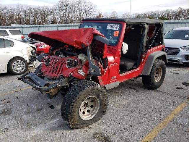 JEEP WRANGLER / 2003 с VIN 1J4FA49S93P330194 - Фото с аукциона