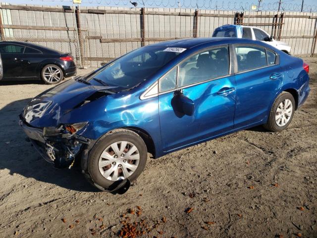 HONDA CIVIC LX 2012 with VIN 2HGFB2F50CH508179 - Photo from auction