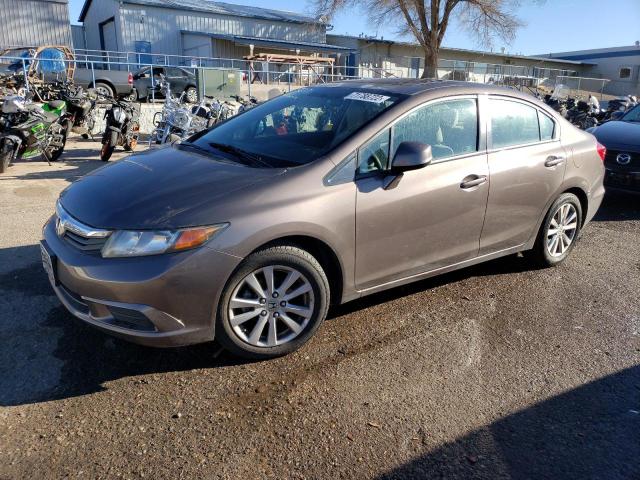 HONDA CIVIC EX 2012 with VIN 2HGFB2F84CH547108 - Photo from auction