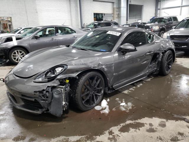 PORSCHE CAYMAN 2018 with VIN WP0AA2A82JK262058 - Photo from auction