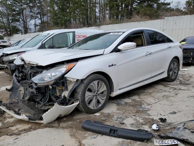 HYUNDAI SONATA HYB 2015 with VIN KMHEC4A47FA130930 - Photo from auction