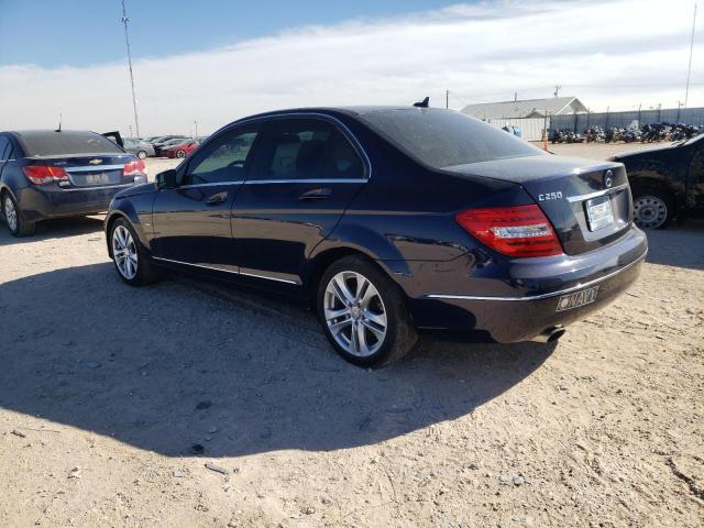 Photo 2 from auction – 2012 MERCEDES-BENZ C 250 with VIN WDDGF4HB8CA628239