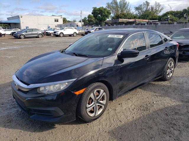 HONDA CIVIC LX 2016 with VIN 2HGFC2F55GH540015 - Photo from auction