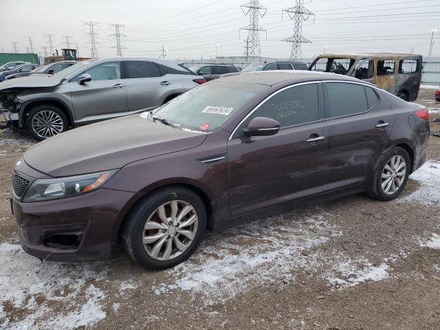 KIA OPTIMA EX 2015 with VIN 5XXGN4A74FG355800 - Photo from auction