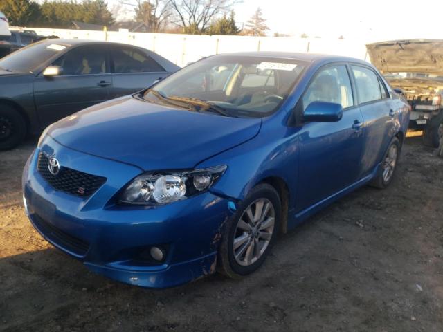 TOYOTA COROLLA BA 2010 with VIN 2T1BU4EE5AC264962 - Photo from auction