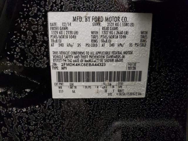 Photo 14 from auction – 2014 FORD EDGE LIMIT with VIN 2FMDK4KC6EBA44323
