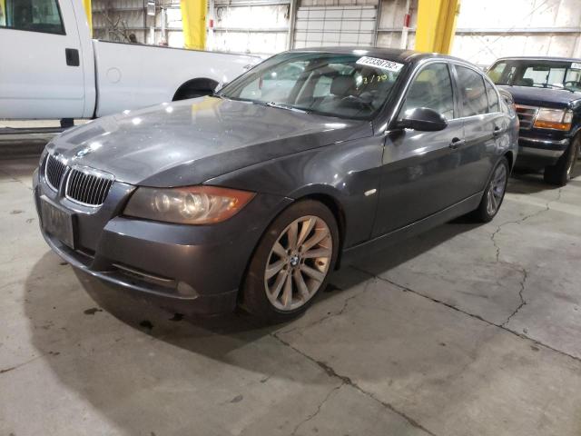 BMW 330I 2006 with VIN WBAVB33586KR72187 - Photo from auction