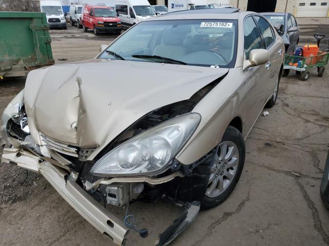 LEXUS ES 330 2004 with VIN JTHBA30G545029196 - Photo from auction