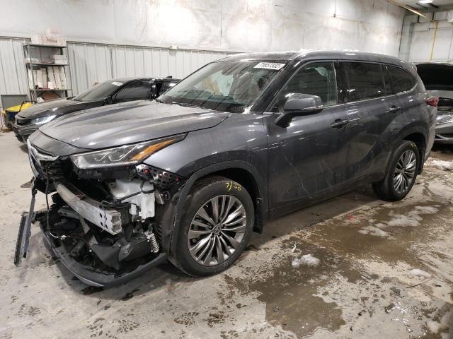 TOYOTA HIGHLANDER 2020 مع رقم تعريف المركبة 5TDFZRBH0LS019107 - صورة من المزاد
