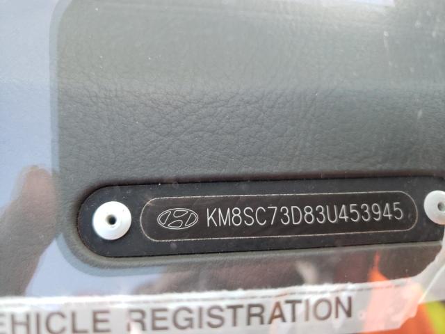 Photo 14 from auction – 2003 HYUNDAI SANTA FE G with VIN KM8SC73D83U453945