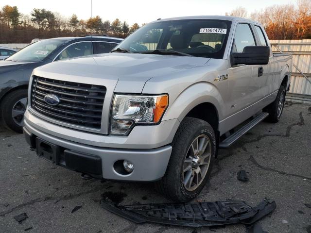 FORD F150 SUPER 2014 with VIN 1FTFX1EF2EKG16982 - Photo from auction