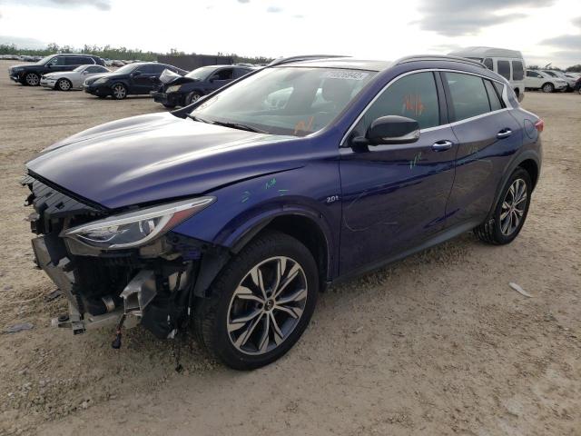 INFINITI QX30 BASE 2017 with VIN SJKCH5CR3HA019237 - Photo from auction