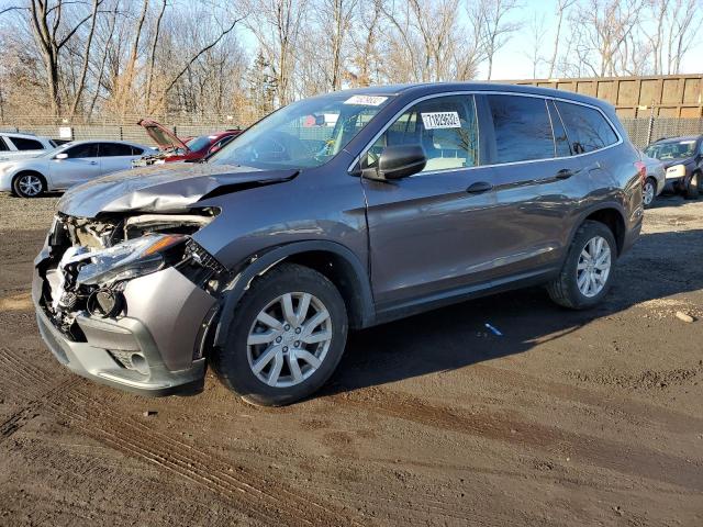 HONDA PILOT LX 2019 with VIN 5FNYF6H19KB083689 - Photo from auction