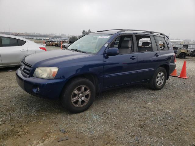 TOYOTA HIGHLANDER 2004 with VIN JTEDP21A640011621 - Photo from auction