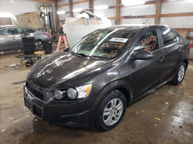 CHEVROLET SONIC LT 2015 with VIN 1G1JC5SH2F4127760 - Photo from auction