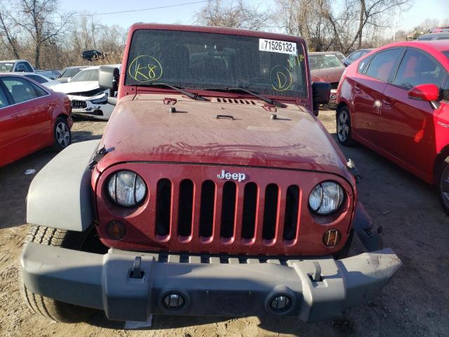Photo 5 from auction – 2012 JEEP WRANGLER U with VIN 1C4BJWDG0CL117063