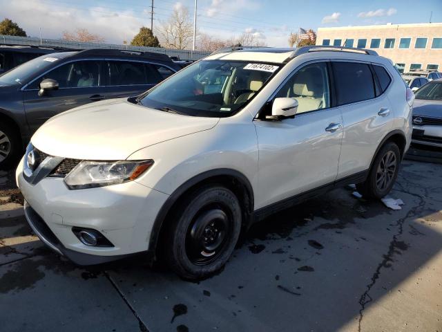 NISSAN ROGUE S 2016 with VIN 5N1AT2MV3GC890768 - Photo from auction