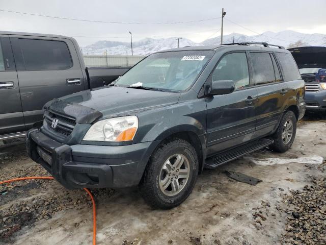 HONDA PILOT EXL 2005 with VIN 5FNYF18665B016454 - Photo from auction